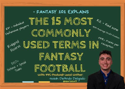 fantasy football abbreviations|what does fantasy football stand for.